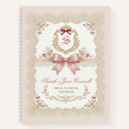 Personalized Bridal Wedding Planning Notebook Notizbuch