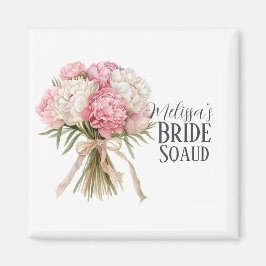 Personalized Bride Squad Magnet
