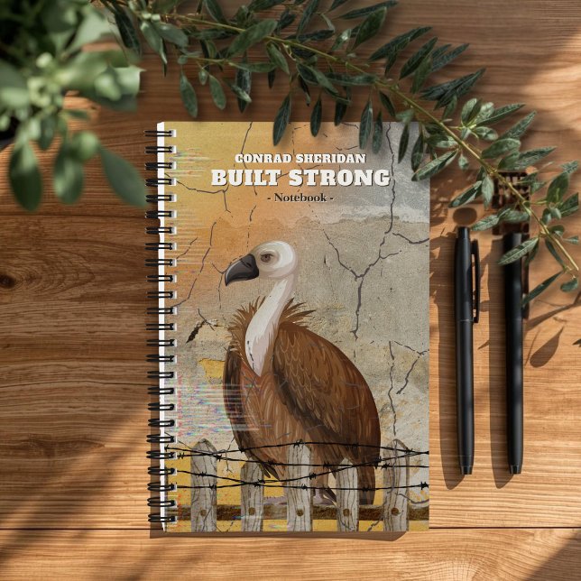 Personalized Built Strong Notebook for Men Notizbuch (Von Creator hochgeladen)