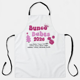 Personalized Bunco Babe  Schürze