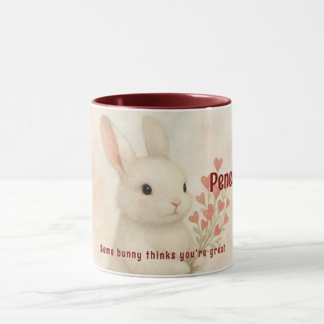 Personalized Bunny Mug  (Centre)