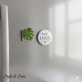 Personalized Business Logo Round Magnet