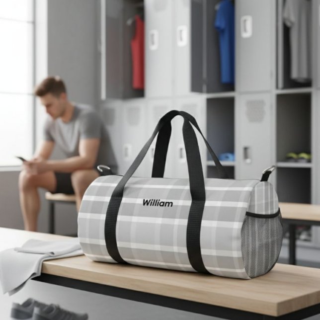 Personalized Canvas Duffel Bag - Custom Name  Duffle Bag (Von Creator hochgeladen)