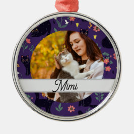 Personalized Cat Ornament | Custom Name Aus Metall