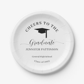 Personalized Cheers Graduate Graduation Pappteller