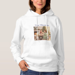 Personalized Child’s First Christmas Hoodie – Baby