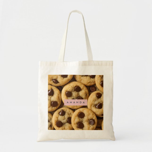 Personalized Chocolate Chip Cookie Tragetasche (Vorne)