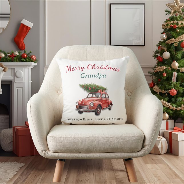 Personalized Christmas Grandpa Pillow Gift Kissen (Von Creator hochgeladen)