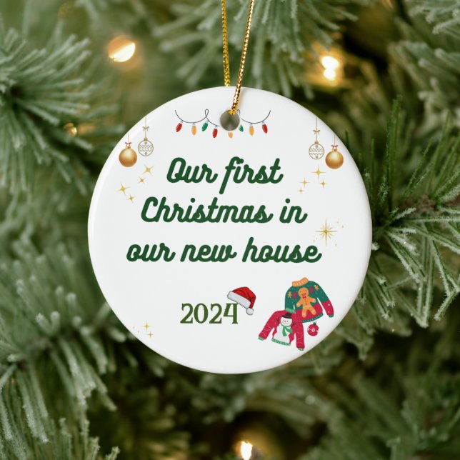 Personalized Christmas Ornament (Baum)