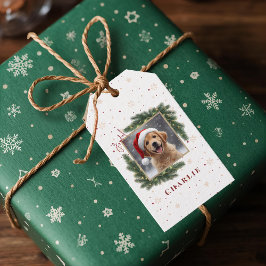 Personalized Christmas Pet Photo – Holiday  Geschenkanhänger