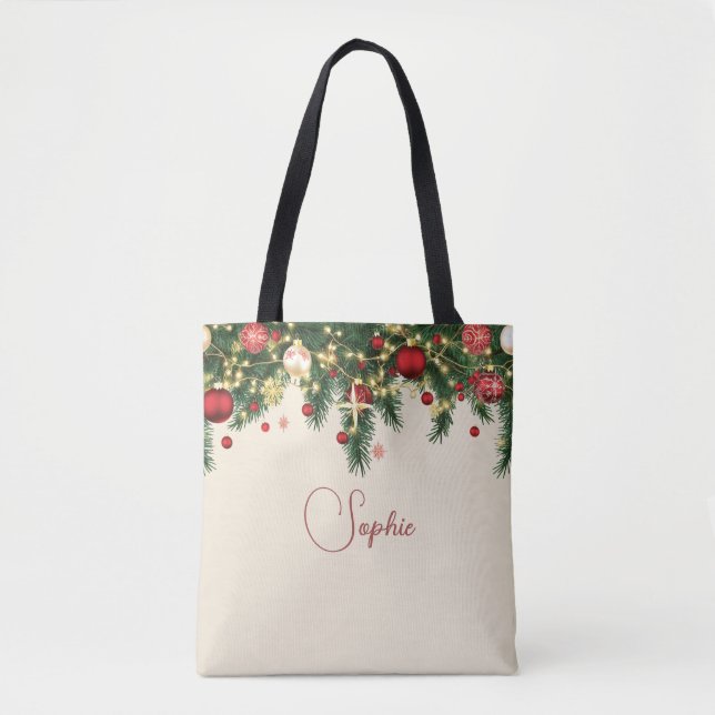 Personalized Christmas Tasche (Vorderseite)