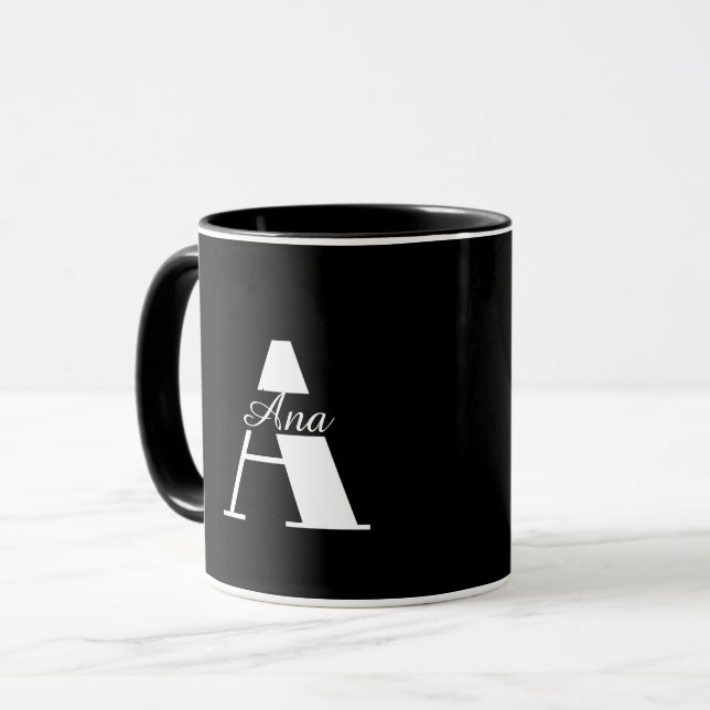 Personalized coffee mug with name tasse (Vorderseite Links)