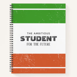 Personalized Colorblock Notebook Notizbuch