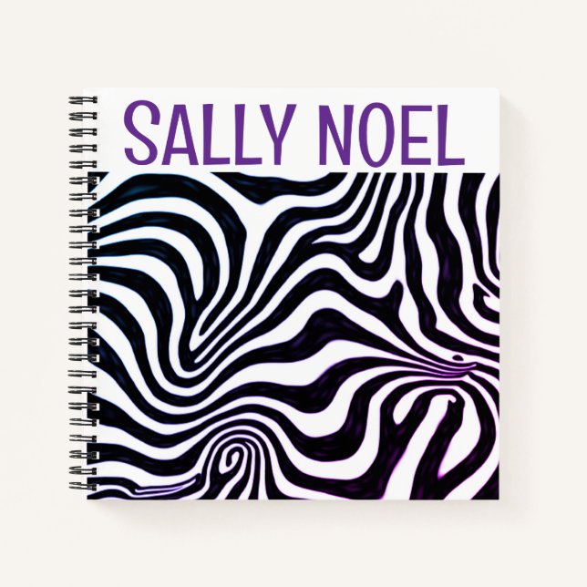 Personalized colorful notebook notizbuch (Vorderseite)