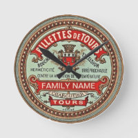 Personalized Colorful Vintage Apothecary Label