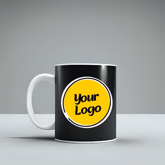 Personalized Company Logo  | Custom Business Gift  Kaffeetasse (Von Creator hochgeladen)