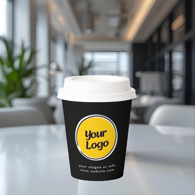 Personalized Company Logo  | Custom Business Gift  Pappbecher (Von Creator hochgeladen)