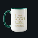 Personalized Company Logo Promotional Office Tasse<br><div class="desc">A modern, custom business mug featuring your company logo, name, and text – perfect for corporate branding, promotional giveaways, and professional gifts. This personalized coffee cup is ideal for small business owners, entrepreneurs, and corporate teams who want to promote their brand in a practical and stylish way. Whether you’re hosting...</div>
