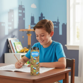 Personalized Construction Vehicles & Workers Thermosbecher