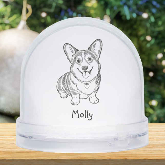 Personalized Corgi Dog Christmas (Créateur téléchargé)