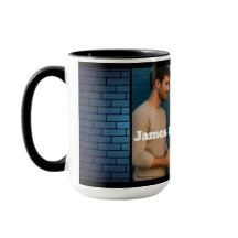 Personalized Couple Mug  Add Your Own Photo & Name