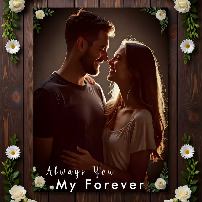 ✅Personalized Couple Photo |Custom Engagement Gift Fotodruck (Von Creator hochgeladen)