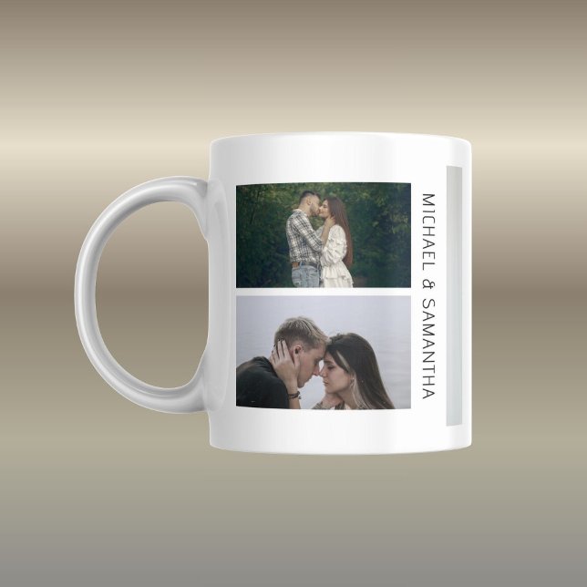 Personalized Couples Photo Gift Kaffeetasse (Von Creator hochgeladen)