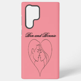 Personalized Couples Samsung & iPhone Case Galaxy Hülle