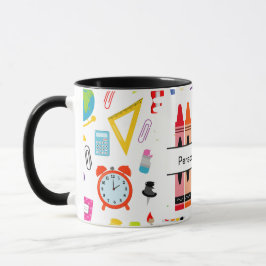 Personalized Crayon Back To School Tasse
