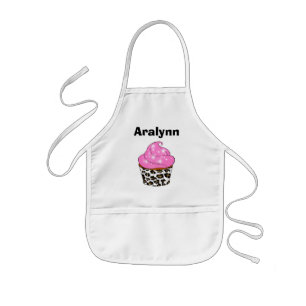 “Personalized Cupcake Apron” for Children Kids' Ap Kinderschürze