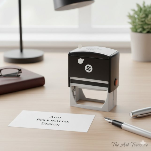 Personalized Custom 2.9" x 1.4" Permastempel (Von Creator hochgeladen)