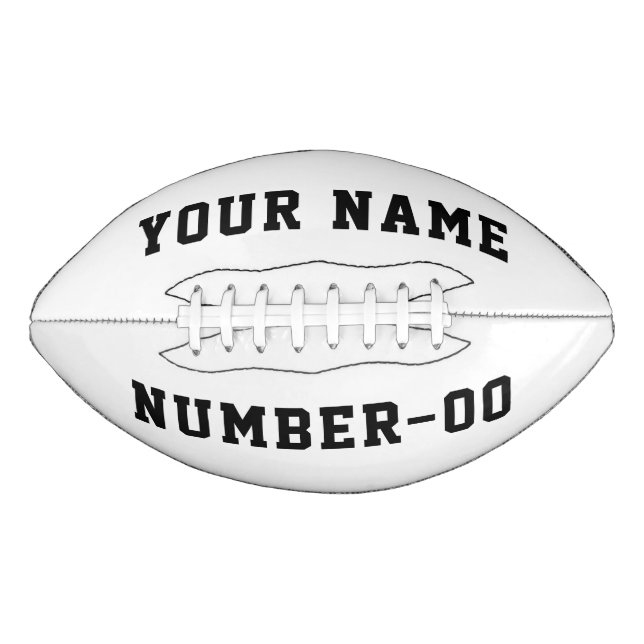 Personalized Custom Football –Add Your Text Here (Vorderseite)