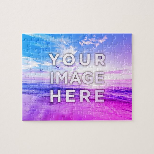 Personalized Custom Photo Vaporwave (Horizontal)