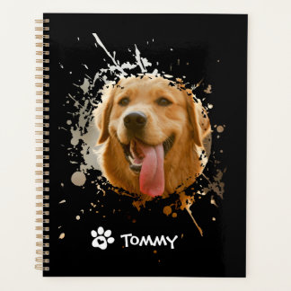 Personalized Custom Photo with Name Spiral Photo  Planer