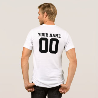 Personalized & Custom Sport Jersey T-Shirt Tri-Blend Shirt