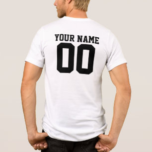 Personalized & Custom Sport Jersey T-Shirt Tri-Blend Shirt