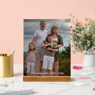 Personalized Custom Your Own Photo Acrylschild