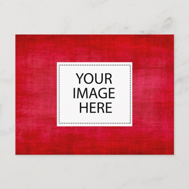 Personalized Custom Your Own Photo & Text Postcard Postkarte (Vorderseite)