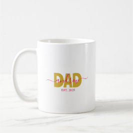 PERSONALIZED DAD TO BE KAFFEETASSE
