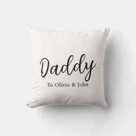 Personalized Daddy Kissen