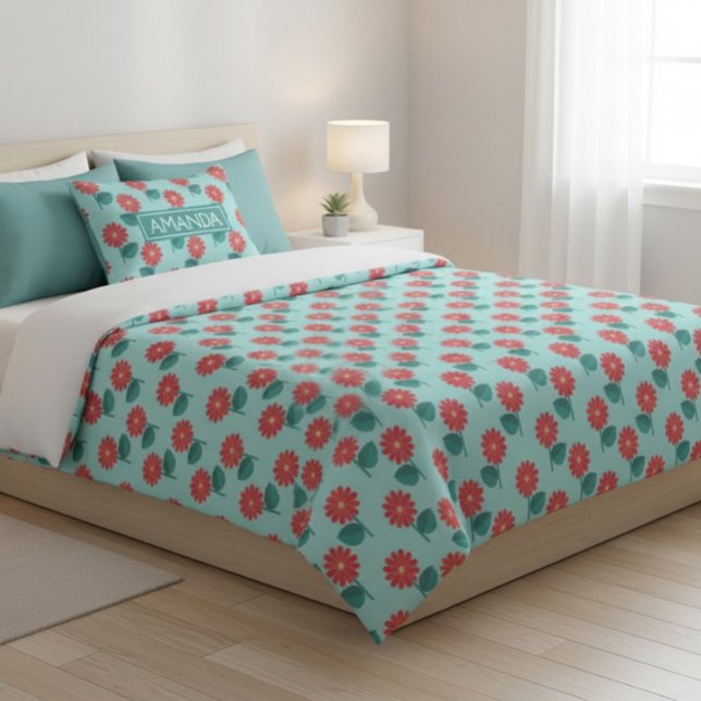 Personalized Daisy Pattern Pillowcase Kissenbezug (Von Creator hochgeladen)