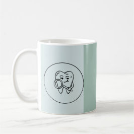 Personalized Dentist Name, Title & Clinic Logo Mug