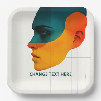 Personalized Designer Paper Plates Pappteller