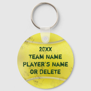Personalized Dirty Old Tennis Ball Keychains CHEAP Schlüsselanhänger