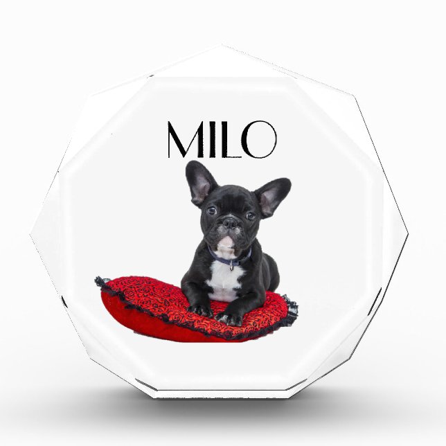 Personalized Dog  Fotoblock (Vorderseite)