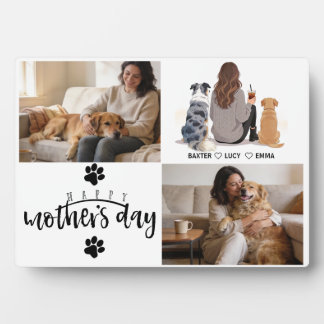 Personalized Dog Mom Custom Name | Happy Mother’s Fotoplatte