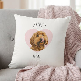 Personalized Dog Mom | Custom Pet Photo  Kissen