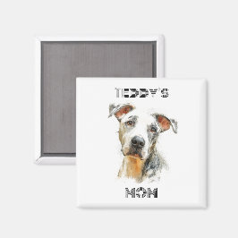 Personalized Dog Mom Magnet | Custom Gift