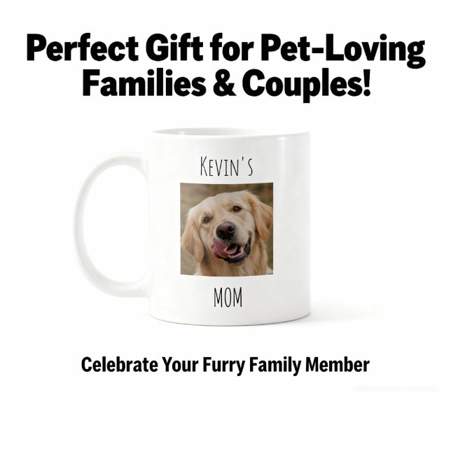 Personalized Dog Mom Photo Mug | Custom Gift Kaffeetasse (Von Creator hochgeladen)