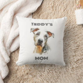 Personalized Dog Mom Photo Pillow | Custom Gift Kissen